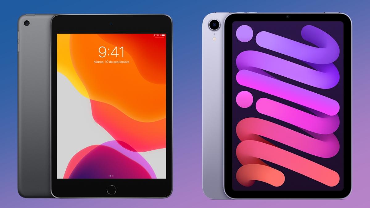 Comparativa entre iPad y iPad mini