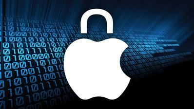 logo de apple adaptado a un candado para dar a entender privacidad