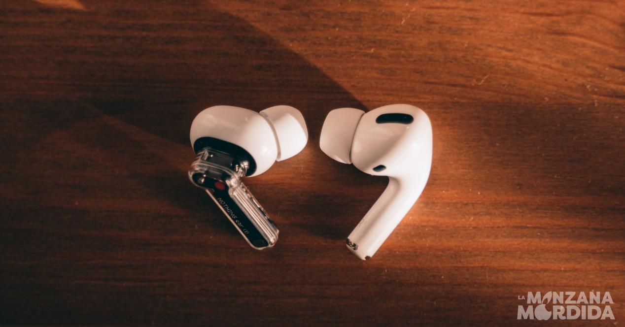 Comparativa AirPods Pro y Nothing ear 1