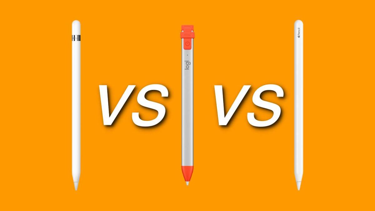 Apple Pencil versus Logitech Crayon 
