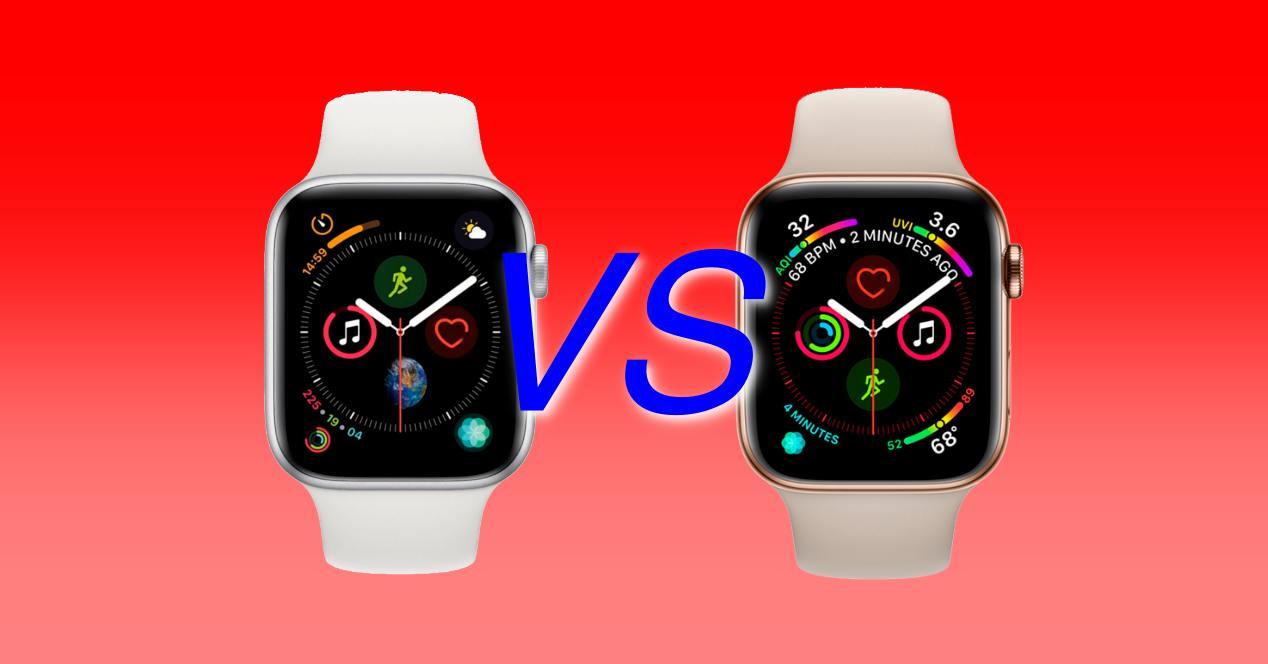Poner Insustituible lechuga Comparativa Apple Watch Series 4 vs Apple Watch SE