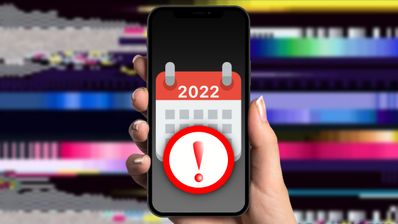 fallo calendario ios 2022