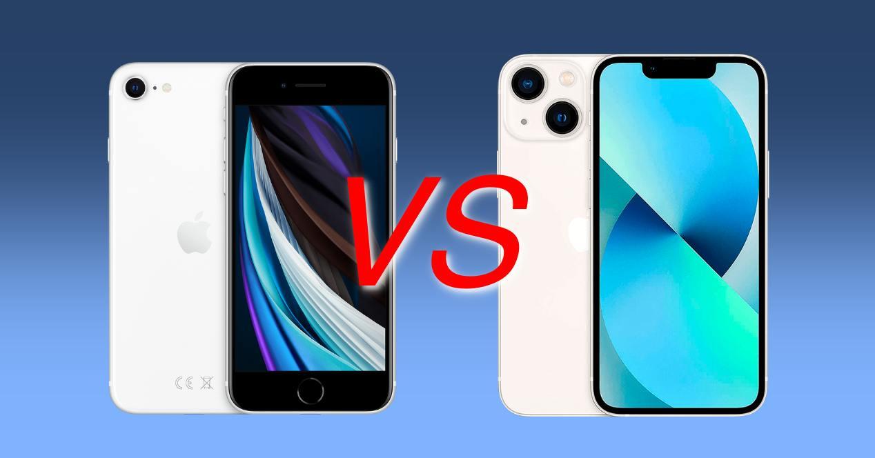 iPhone SE 2020 vs iPhone 13 mini