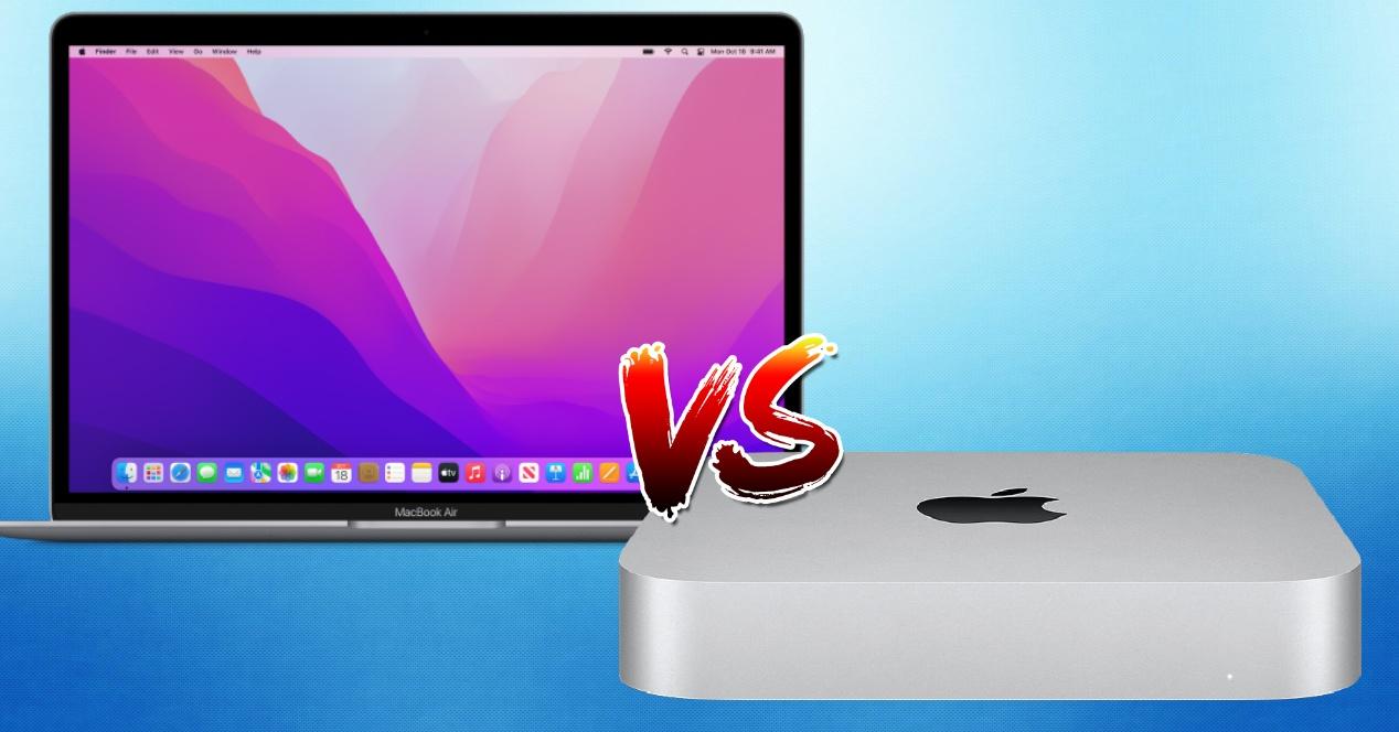 mac mini vs macbook air