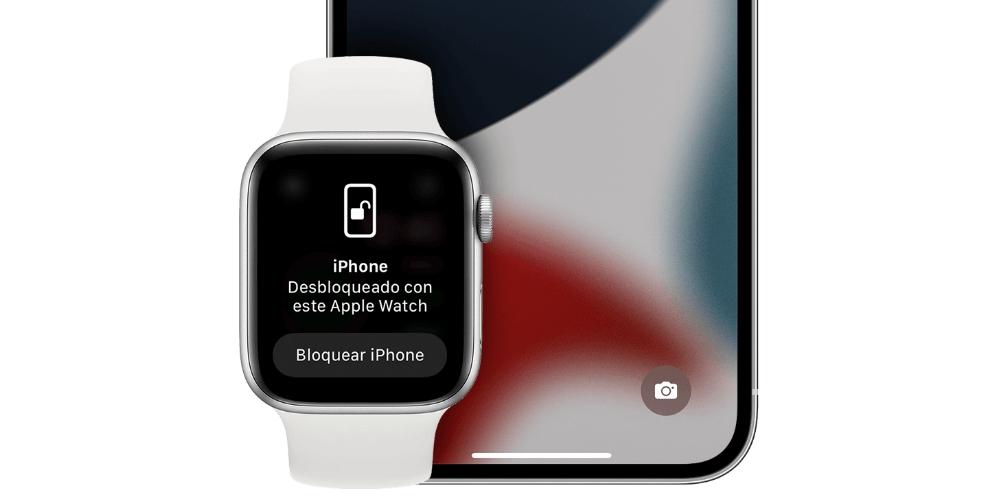 desbloqueo iphone con mascarilla apple watch