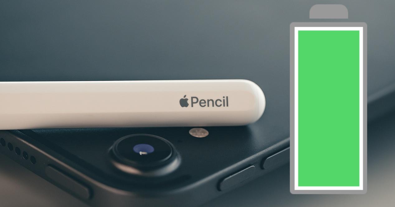 bateria Apple Pencil