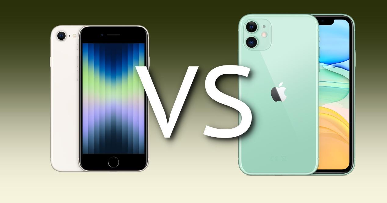 iPhone SE 2022 vs iPhone 11
