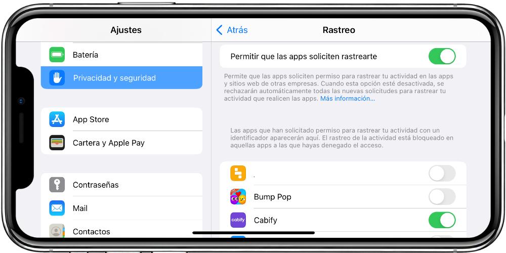 rastreo apps iphone