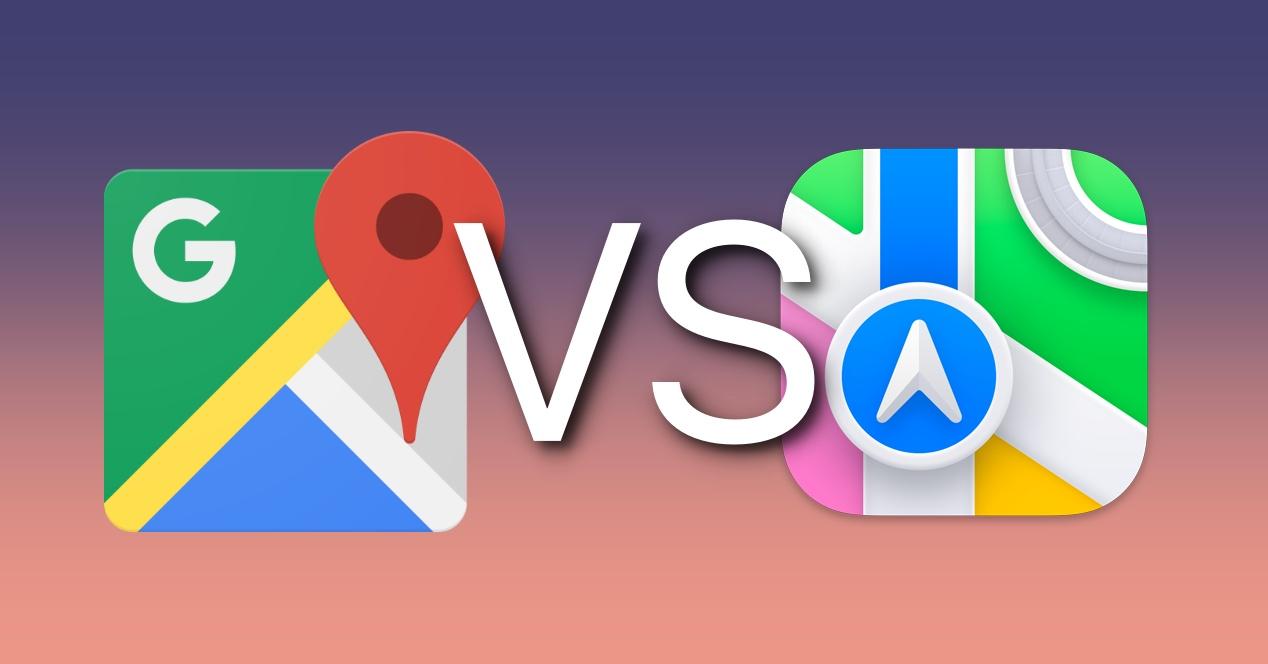 3 diferencias entre Apple Maps y Google Maps