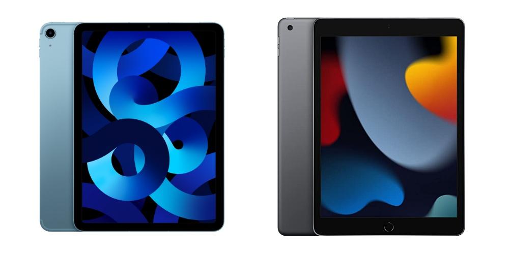 iPad Air 5 vs iPad 9