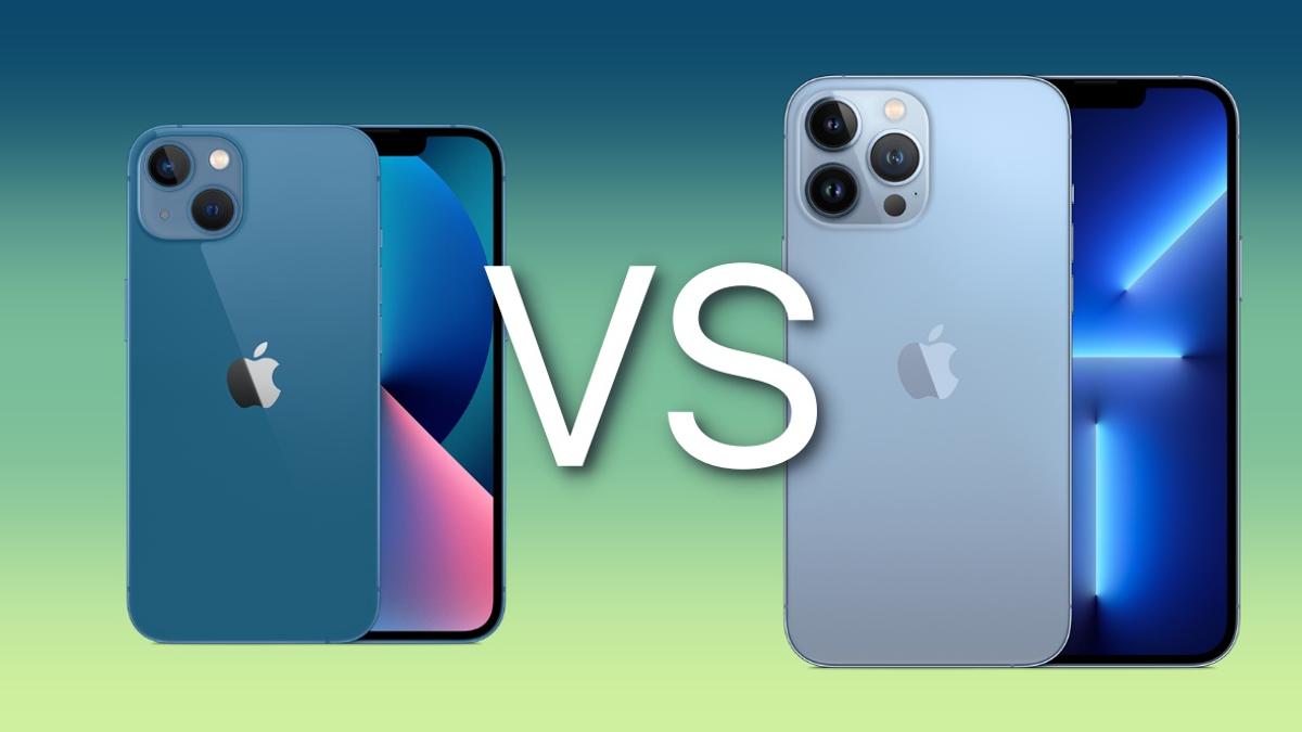 Comparativa iPhone 13 vs iPhone 13 Pro Max