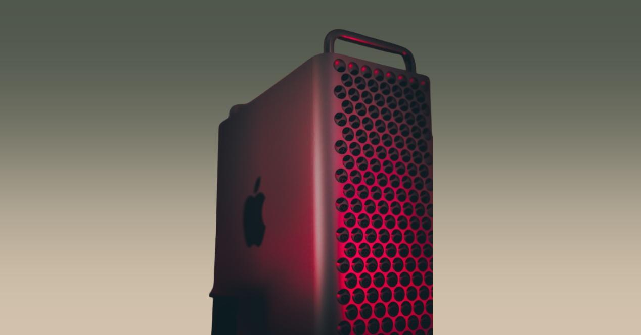 Mac Pro rojo