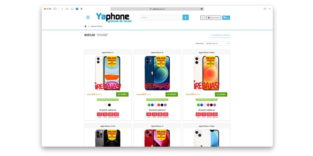 iPhone en Yaphone