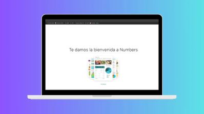 Numbers en Mac