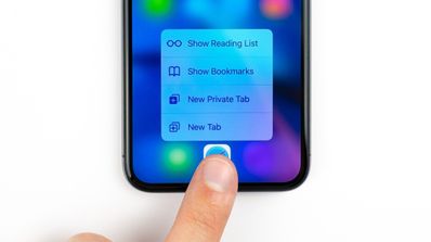 safari 3D Touch