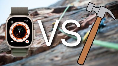 Apple Watch Ultra vs Martillo