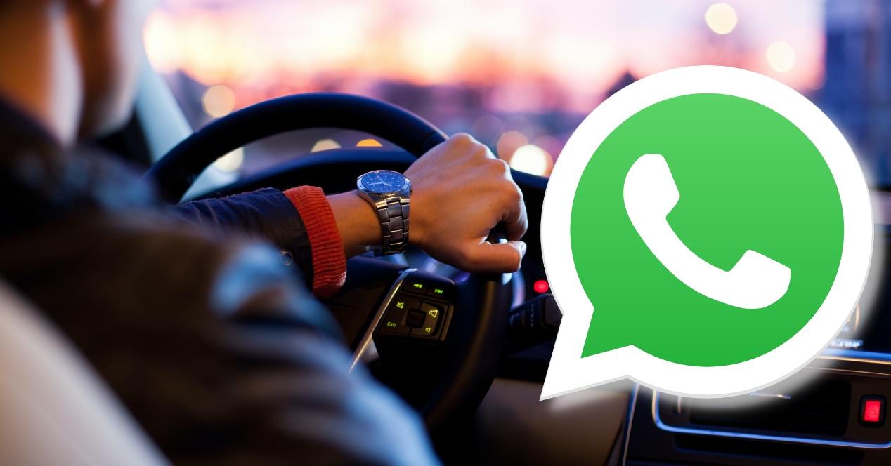 Contestar WhatsApp mientras conduces