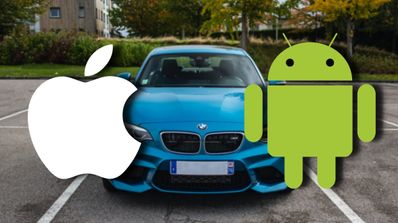 android y apple en el coche