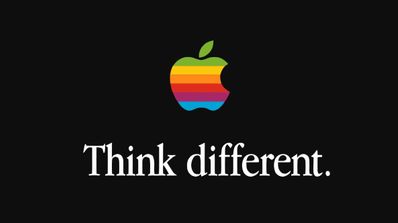 apple think different logo clasico