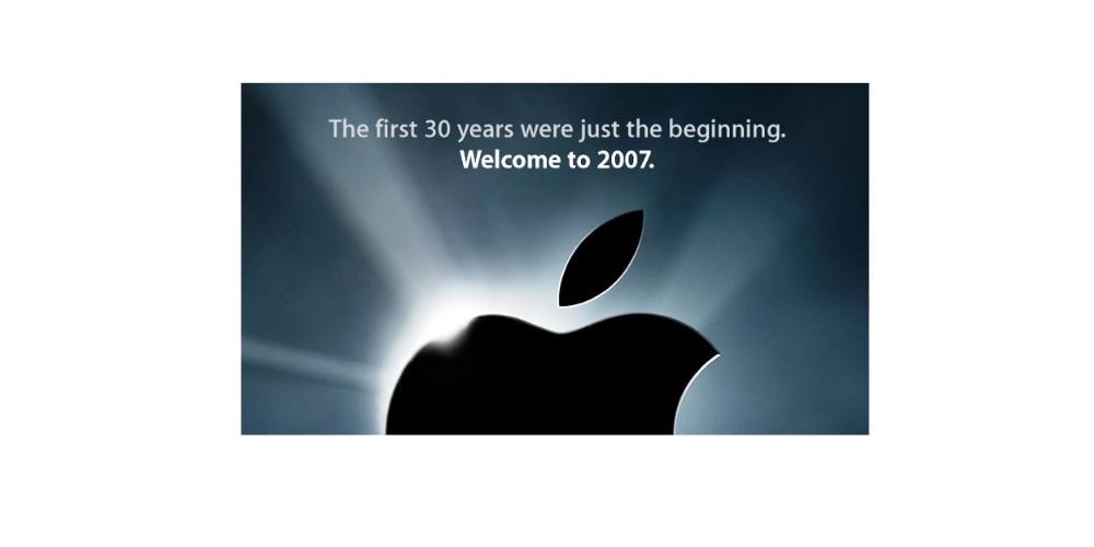 poster apple 2007 iphone
