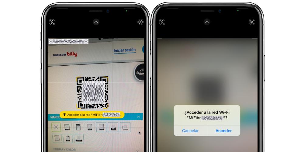 connect iphone wifi qr
