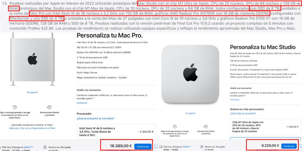 mac pro mac studio precio