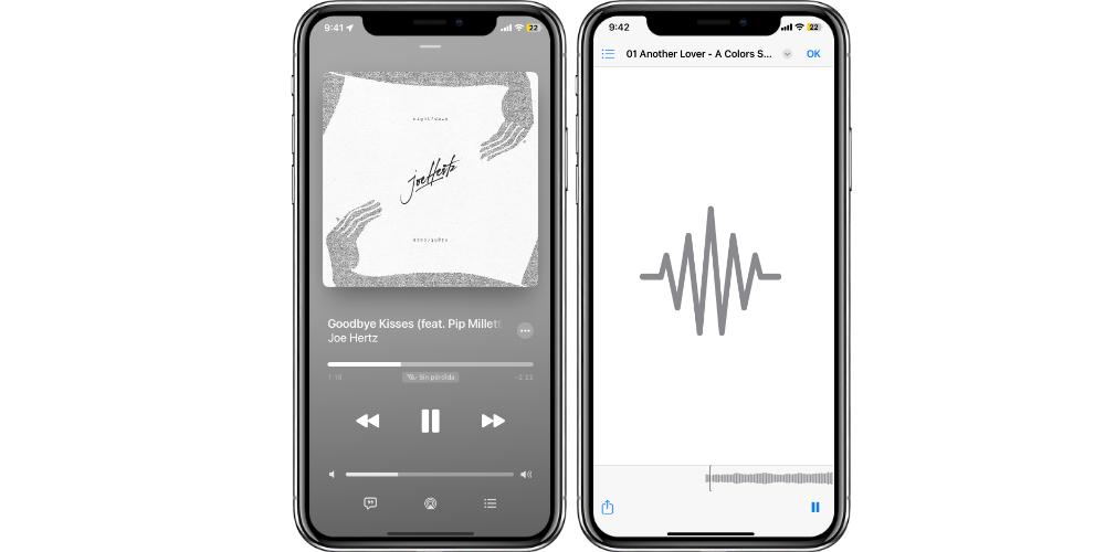 Reproductores de música y audio en iPhone iPad