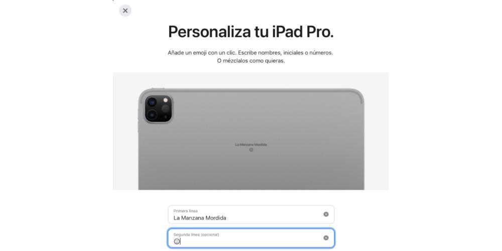 personalizar iPad