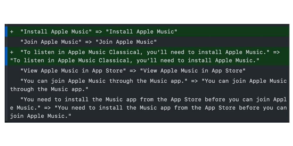 filtracion apple music classical