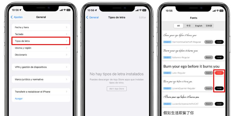 Así Puedes Instalar Tipografías En El Iphone De Forma Sencilla 4493