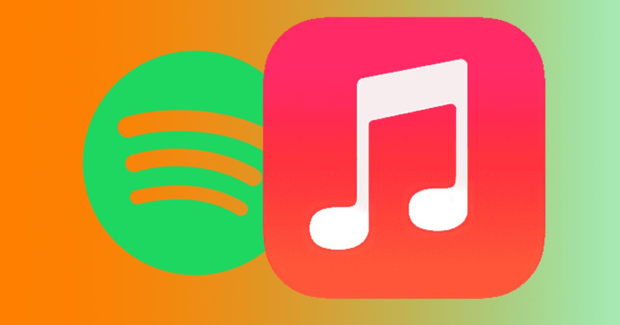 icono de spotify y apple music