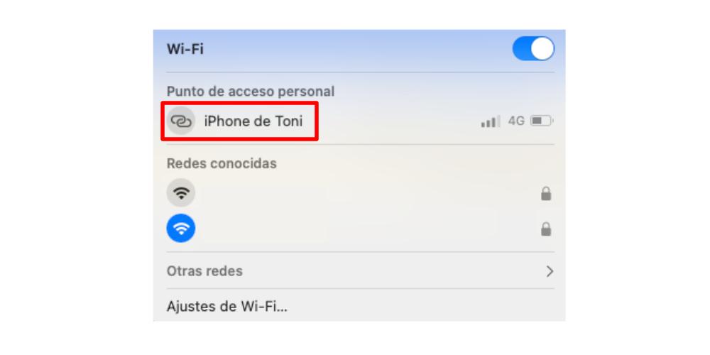 wifi network mac iphone