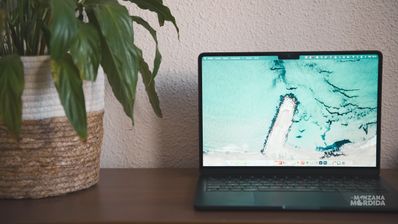Macbook air de frente