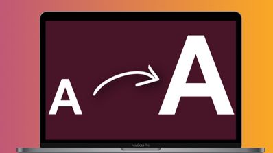 como cambiar tamano letra mac