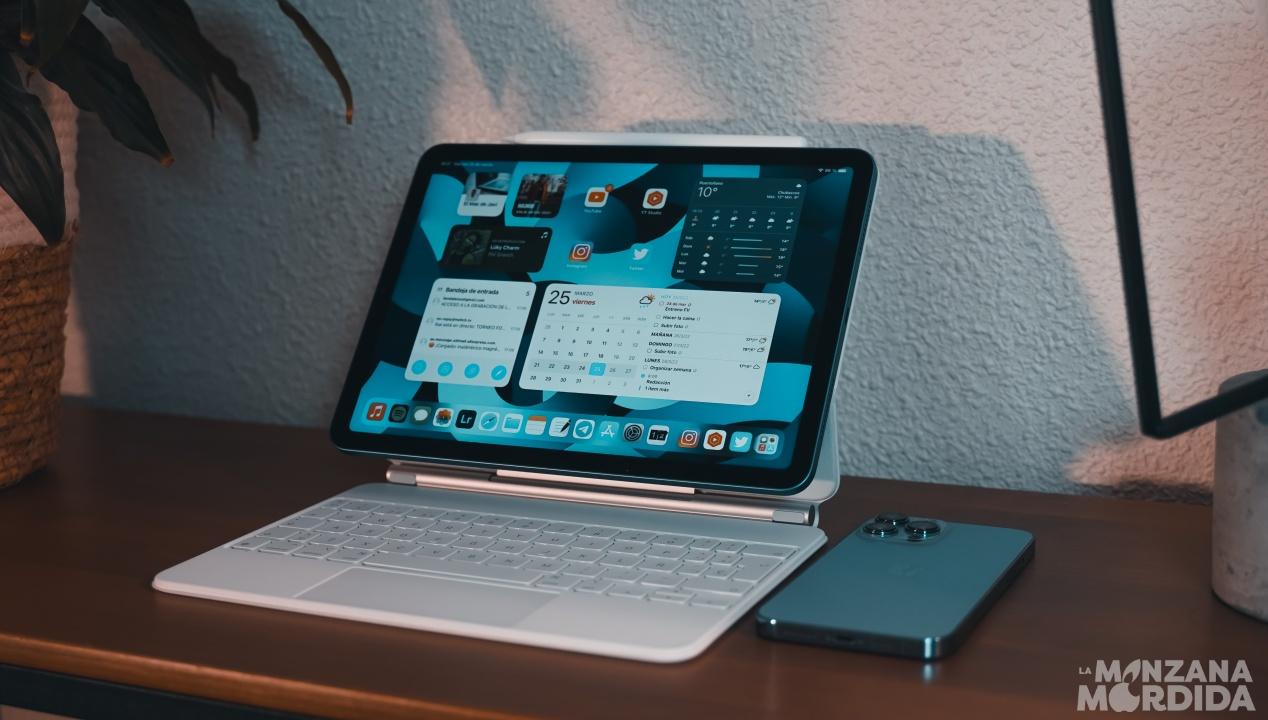 iPad Air con teclado