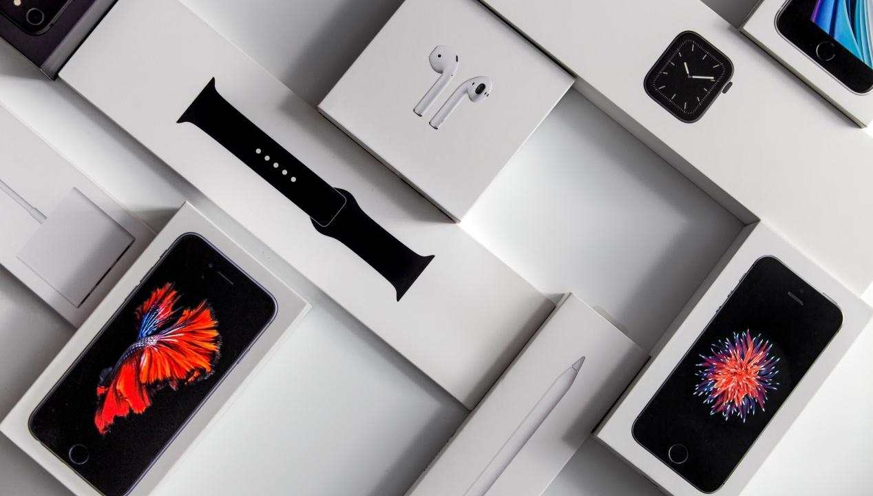 regalos Apple productos en la caja