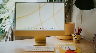iMac amarillo