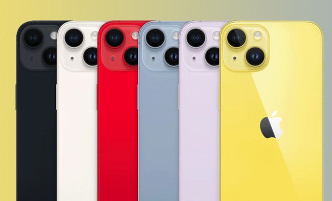 iPhone 14 plus de todos los colores disponibles en apple