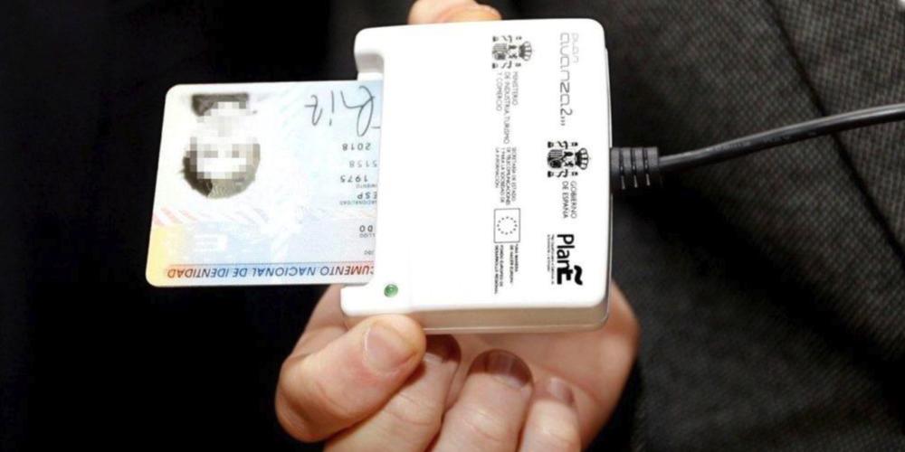 electronic ID reader