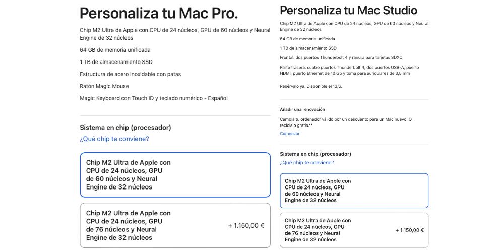 m2 ultra mac pro mac studio