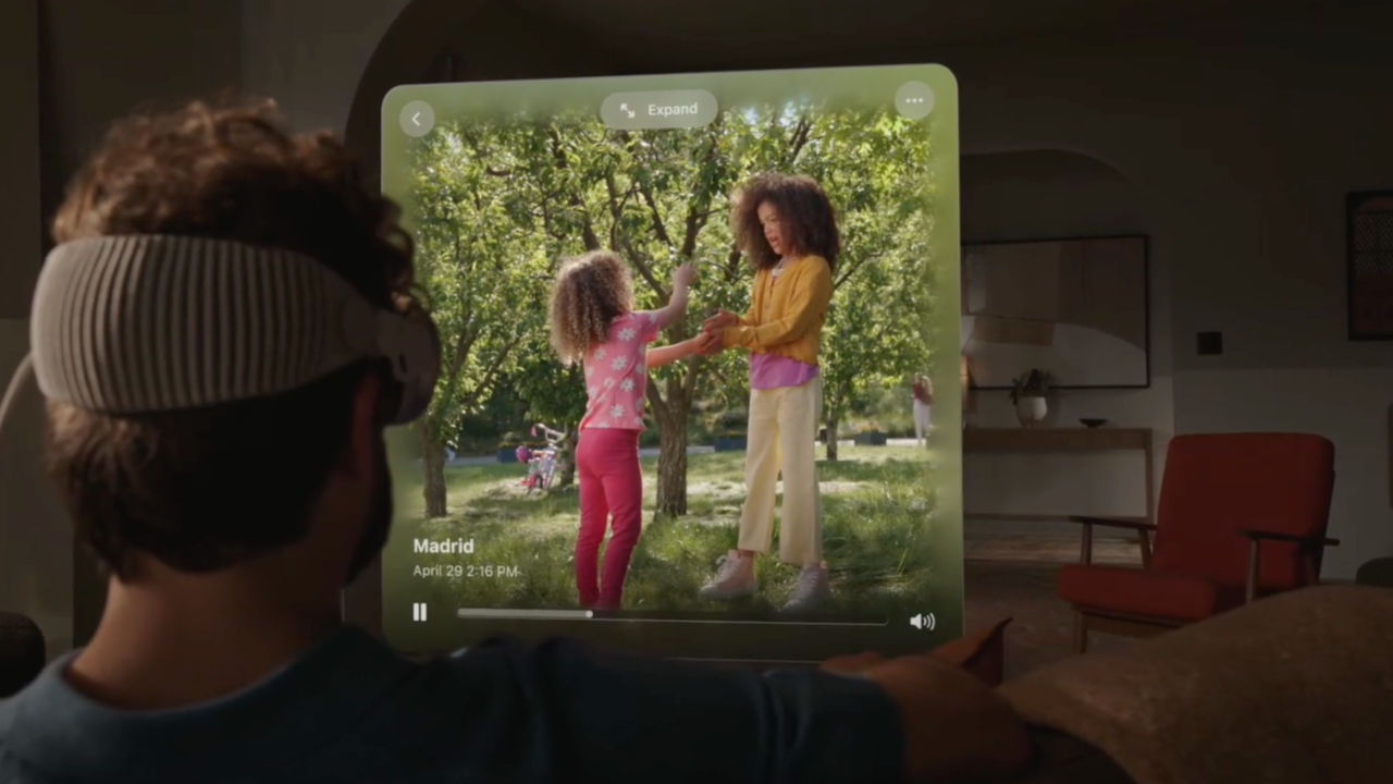 Apple Vision Pro space video
