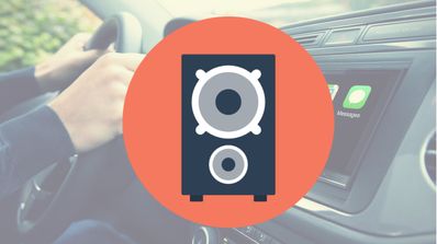 apple car altavoces