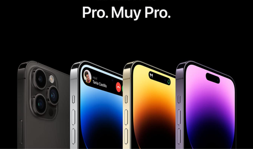 Móviles iphone 14 pro
