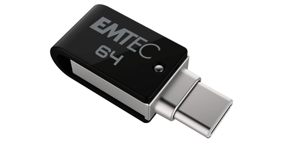  Unidad flash USB tipo C de 64 GB 3.1 portátil de gran capacidad  2 en 1 OTG USB C USB C almacenamiento de doble puerto pequeño memoria de  alta velocidad para