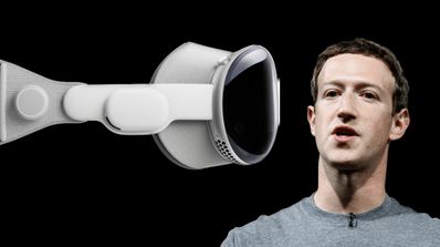 zuckerberg con las apple vision pro