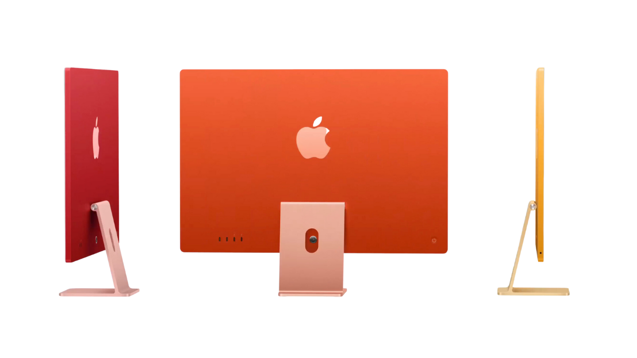 iMac m3 color naranja