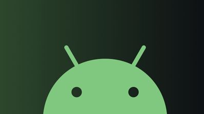 logotipo de android sobre fondo difuminado