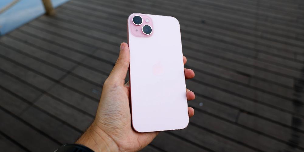 iPhone 15 soft pink color 128 GB