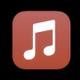 nueva portada apple music con logo en fondo negro