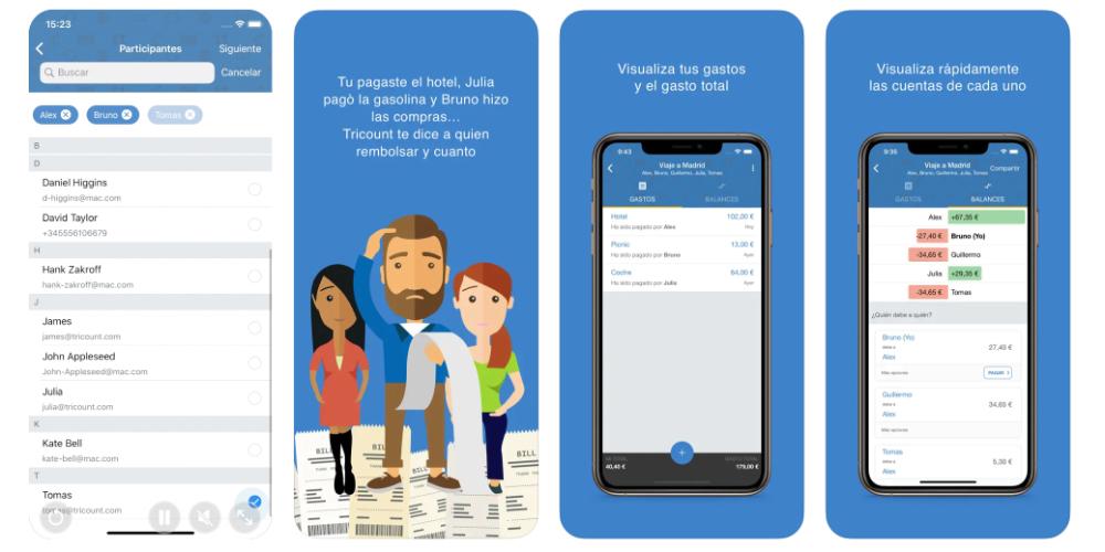 Tricaunt- app compartir gastos